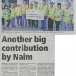 Another Big Contribution by NAIM