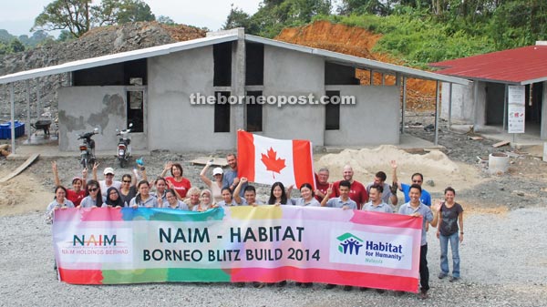 Canadians Join NAIM for Borneo Blitz Build