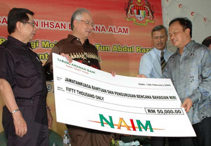 Distribution of Federal Monetary Aid by Deputy Prime Minister