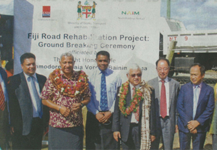 FIJI PM breaks ground for Naim project