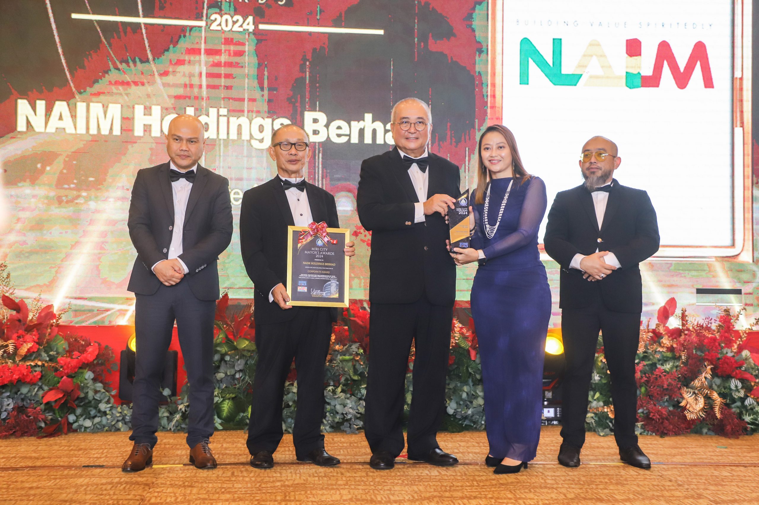 NAIM Holdings Berhad Receives Corporate Award at Miri City Mayor’s Awards 2024