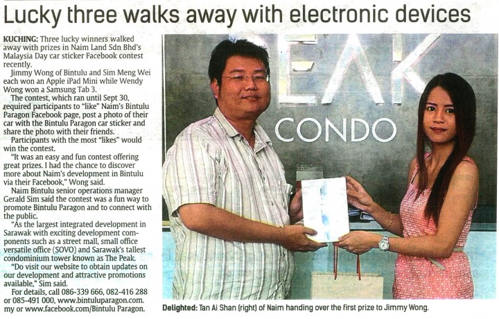 Lucky Three Walks Away with Electronic Devices