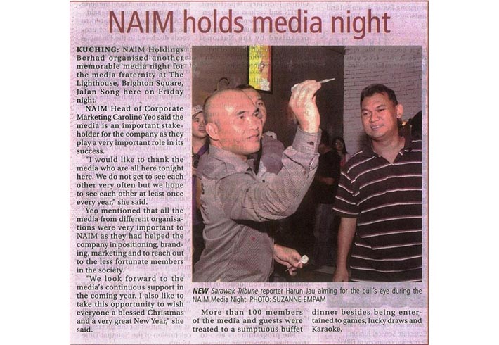 NAIM holds media night