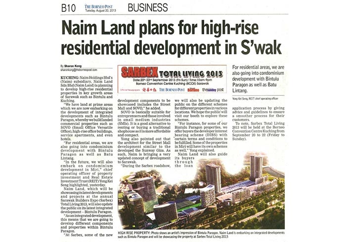 Naim Land plans for high-rise residential development in Swak