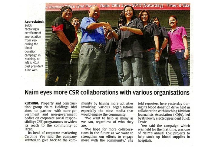 Naim eyes more CSR collaborations with various organisations