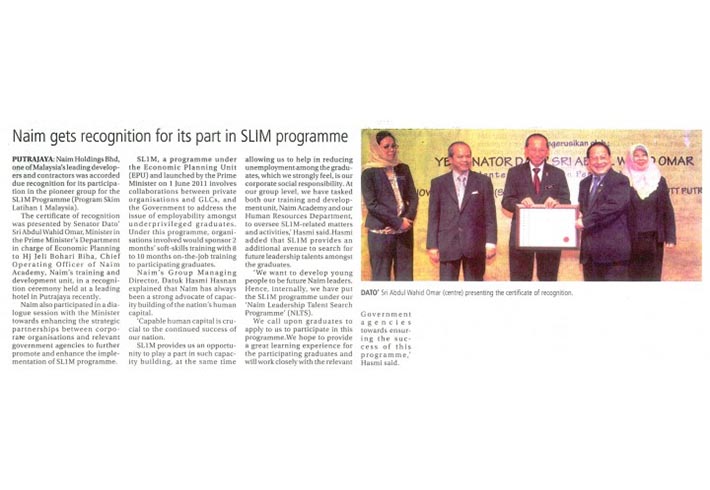 Naim gets recognition for its part in SL1M programme