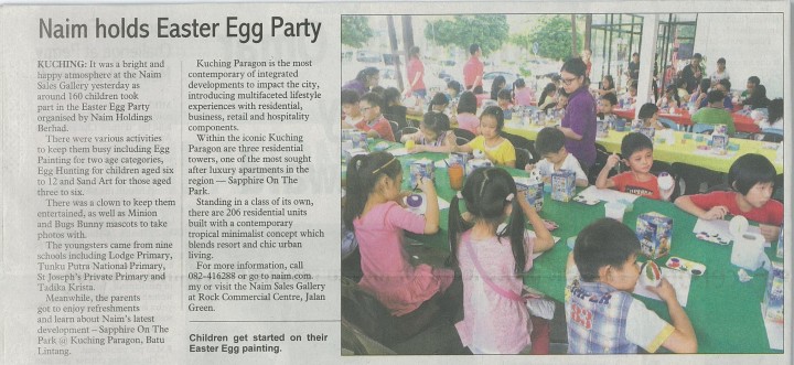 NAIM Holds Easter Egg Party
