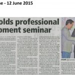NAIM Holds Professional Development Seminar