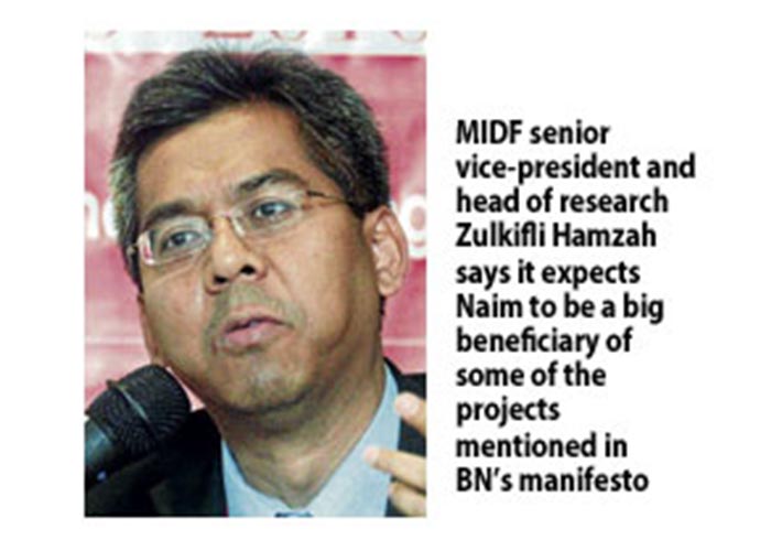 Naim in the race for Pan-Borneo Highway job