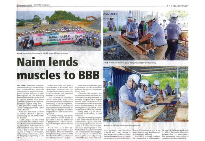 Naim lends muscles to BBB