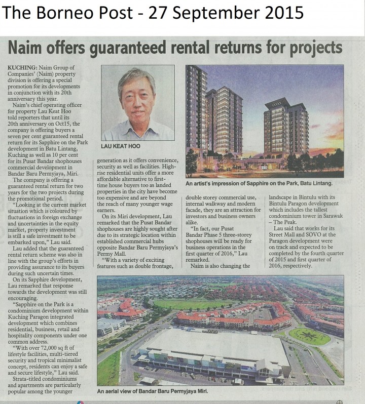 NAIM Offers Guaranteed Rental Returns for Projects
