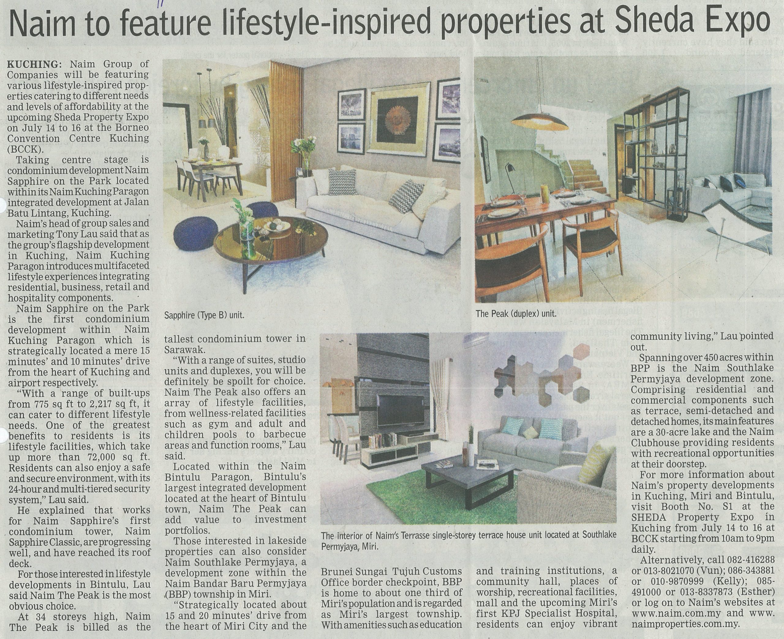 NAIM to Feature Lifestyle-Inspired Properties at Sheda Expo