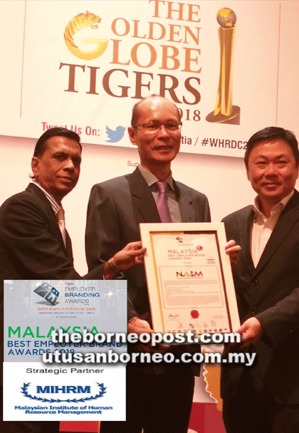 NAIM Wins Third Malaysia Best Employer Brand Award