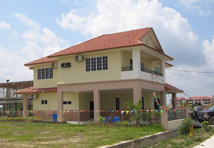 New Dianthus Double Storey Detached Houses at Desa Pujut 2, Miri