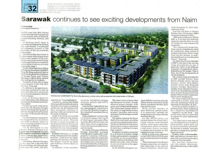 Sarawak continues to see exciting developments from Naim