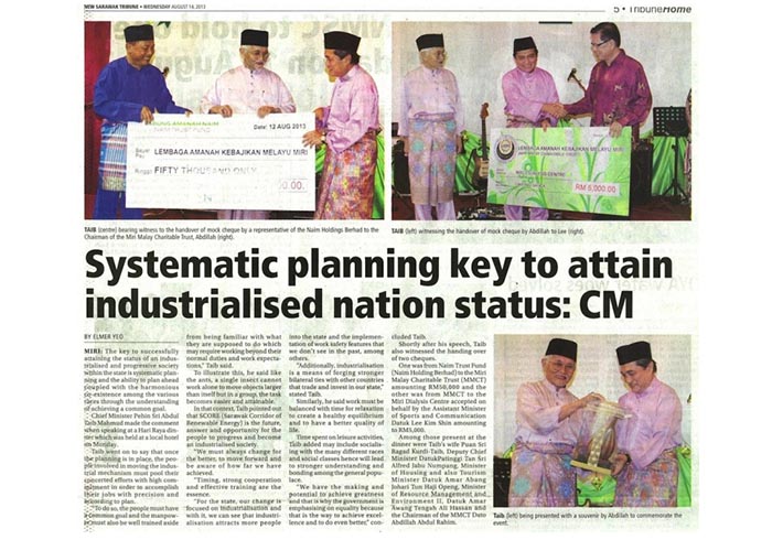 Systematic planning key to attain industrialised nation status