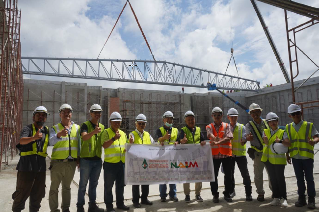 Wisma Melayu Sarawak Project Surges Ahead With Successful Roof Truss First Installation