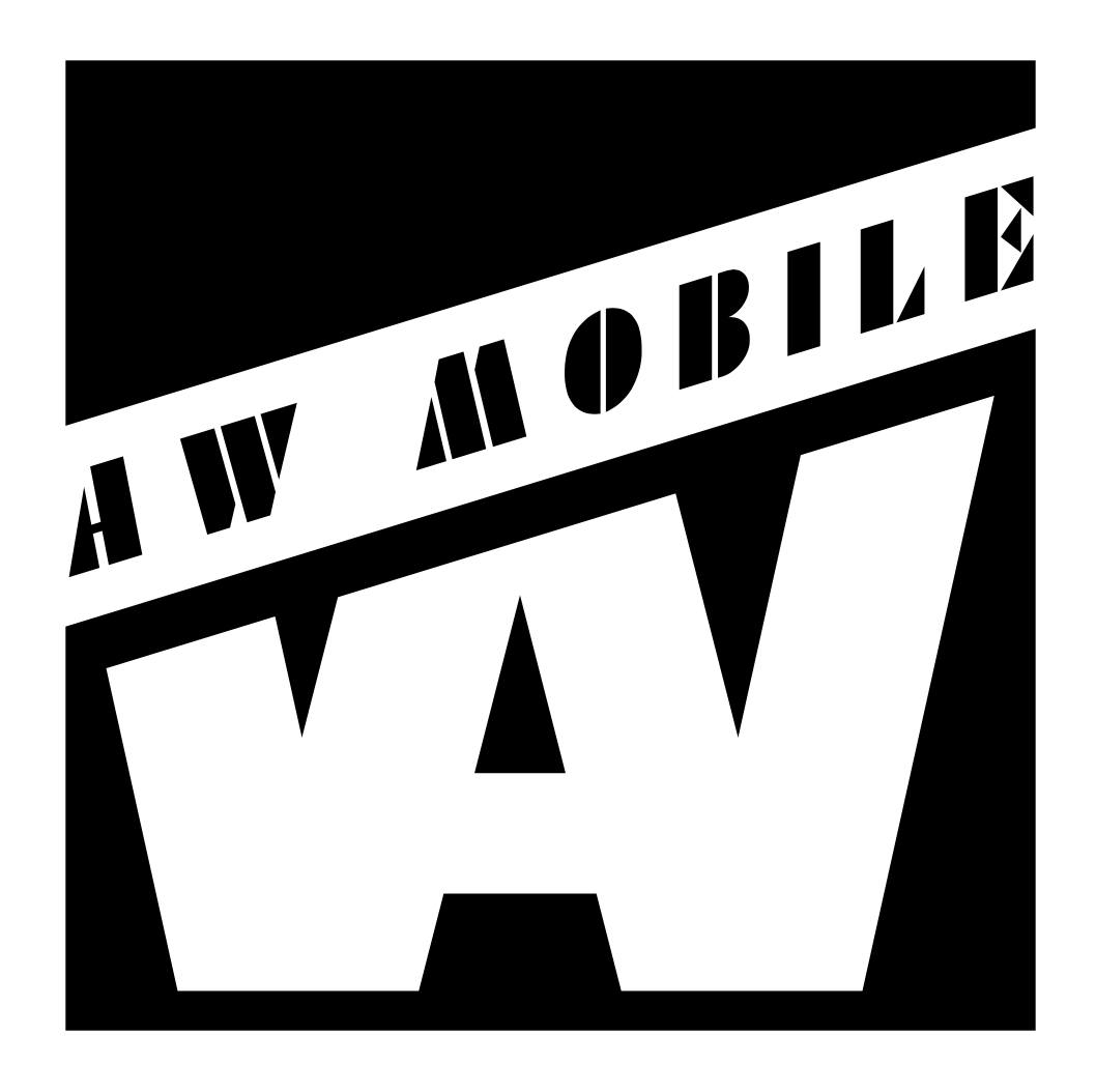 03A A.W Mobile logo, tenant at NAIM Street Mall