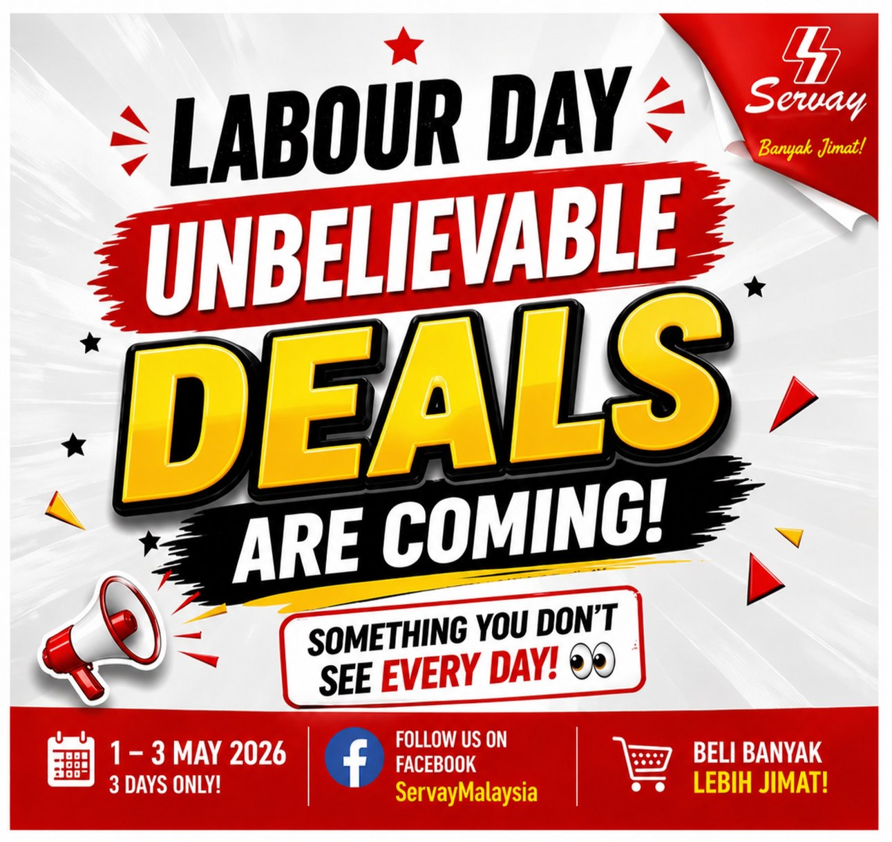 SERVAY LABOUR SALE - Permy Mall