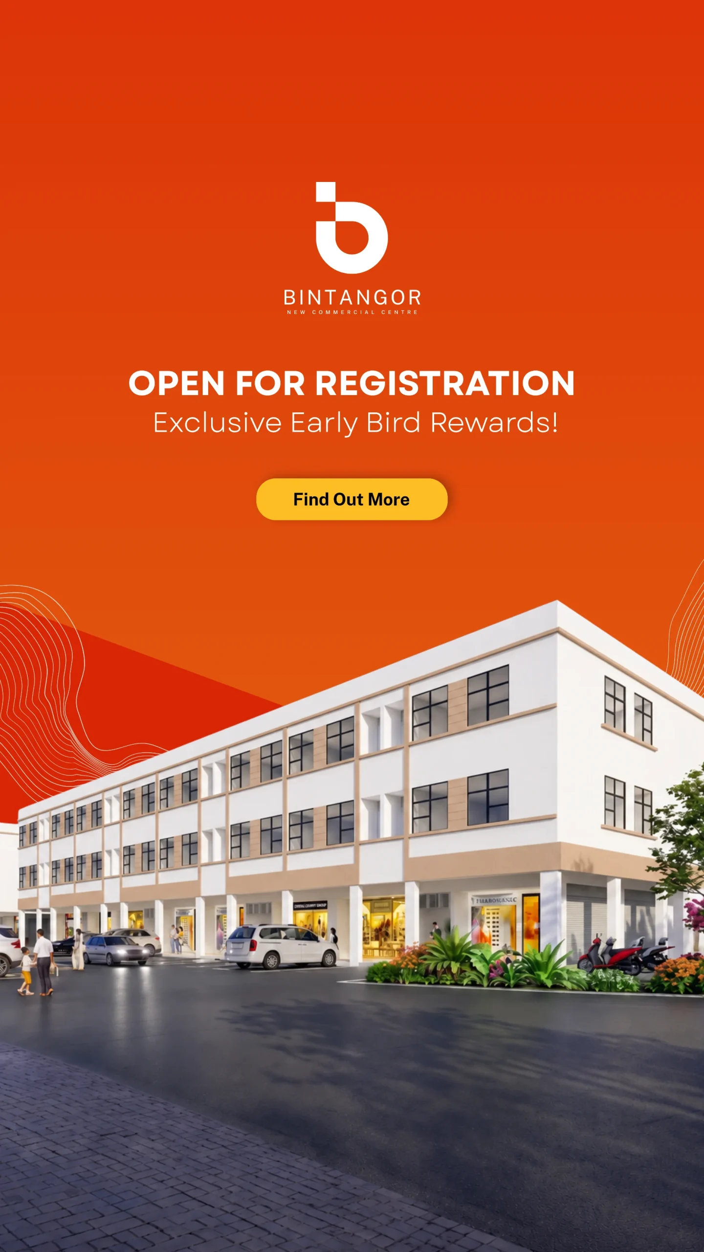 Bintangor New Commercial Centre 3 Storey Shop Lots